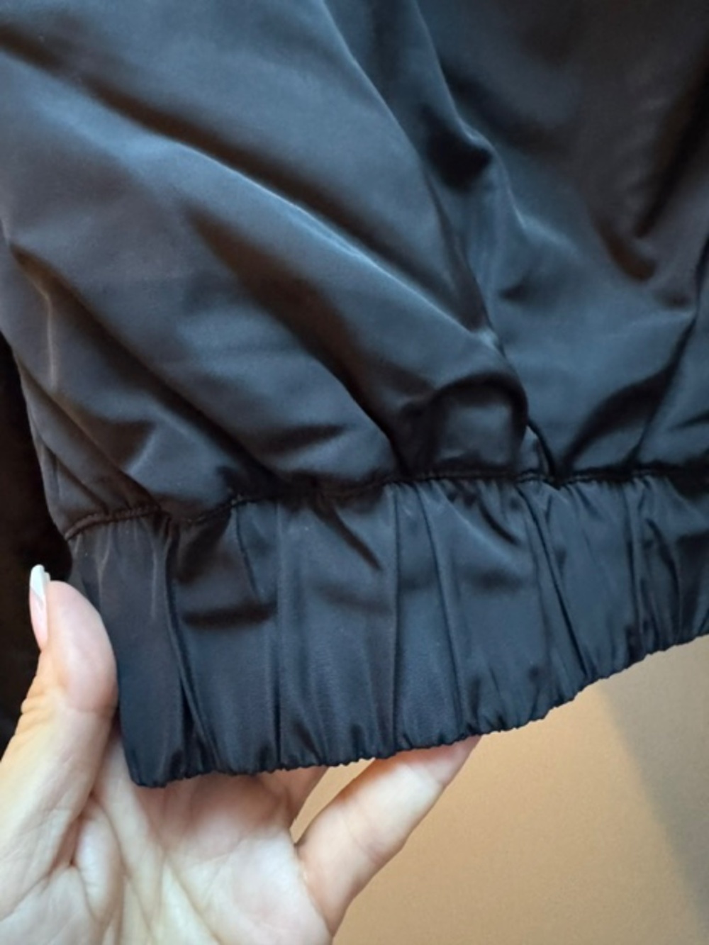 Alo Cropped Bomber Jacket, Small - Picture 7 of 7